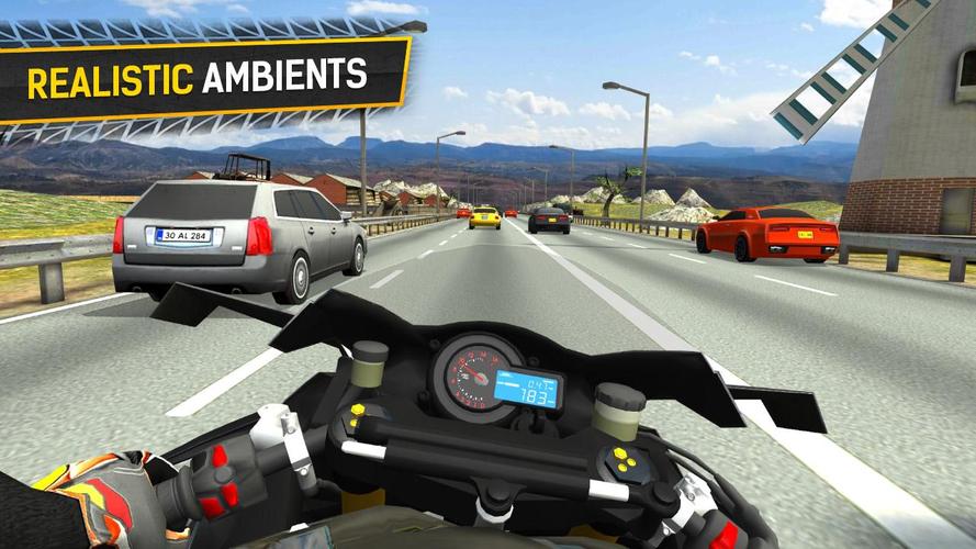 Moto Racing 3D экрана 1