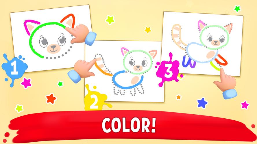 Coloring book Games for kids 2 Screenshot 2