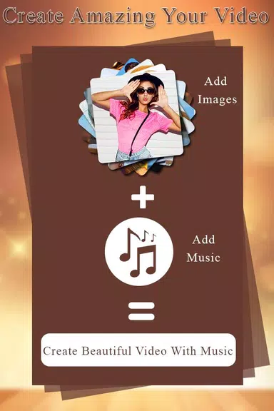 Image to Video Maker with Music 스크린샷 0