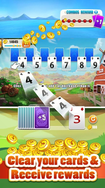 Solitaire Card - Harvest Journey captura de pantalla 1