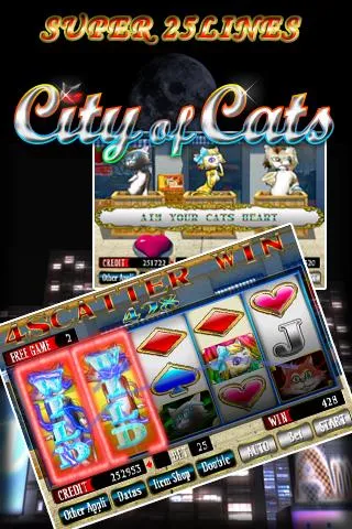 SUPER 25LINES CITY OF CATS屏幕截圖1