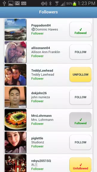 Followers+ for Twitter captura de pantalla 1