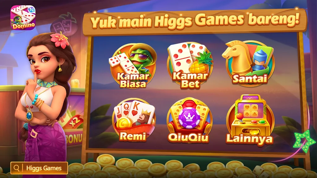 Higgs Games Island экрана 0