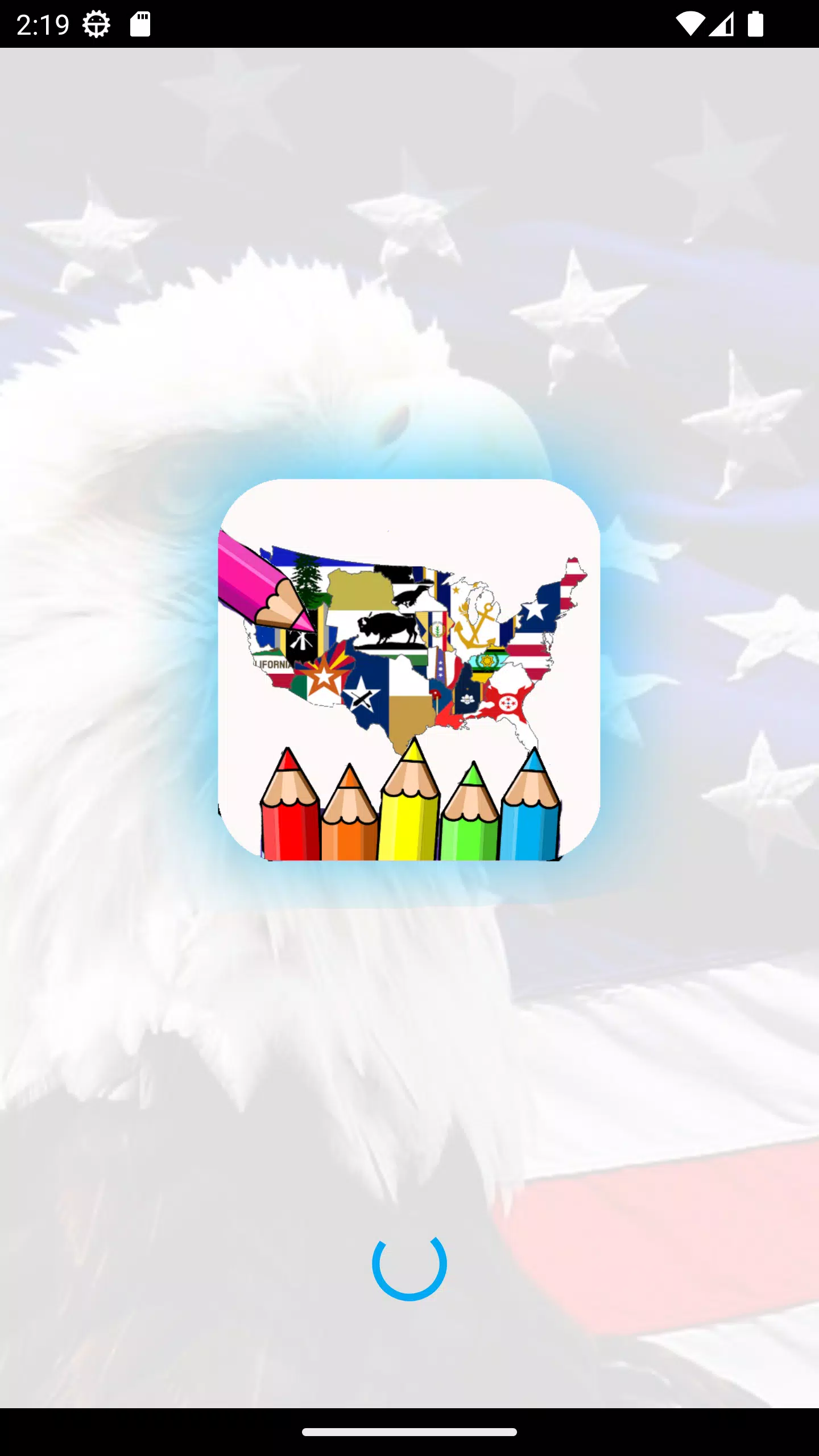 coloring flag of U.S. state屏幕截圖1