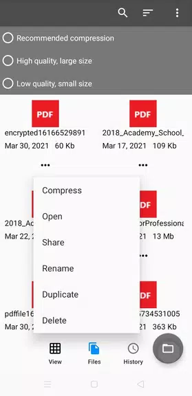 PDF Small - Compress PDF屏幕截圖2