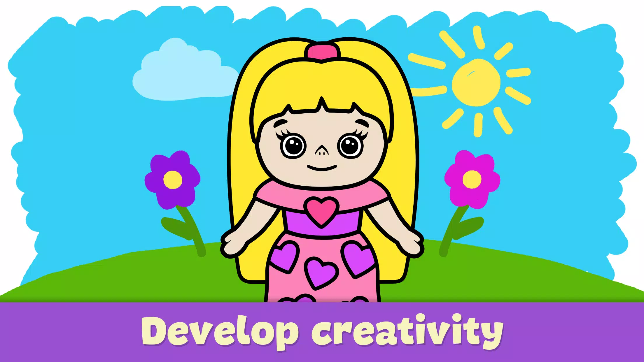 Ausmalen Spiele für Kinder Screenshot 2
