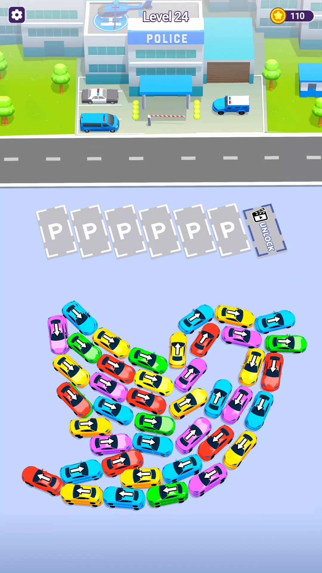 Mini Car Jam: Parking Puzzle屏幕截圖3