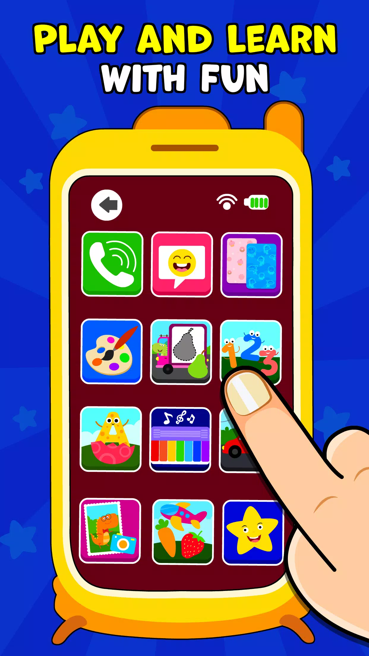 Baby Games: Phone For Kids App 스크린샷 0