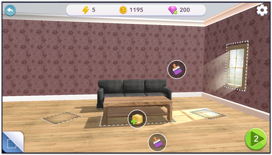 Screenshot Home Design Makeover! 1