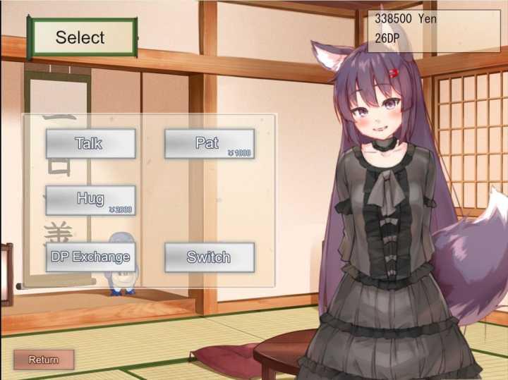 Your Waifu Foxgirl Konko – Furfect Edition Скриншот 1