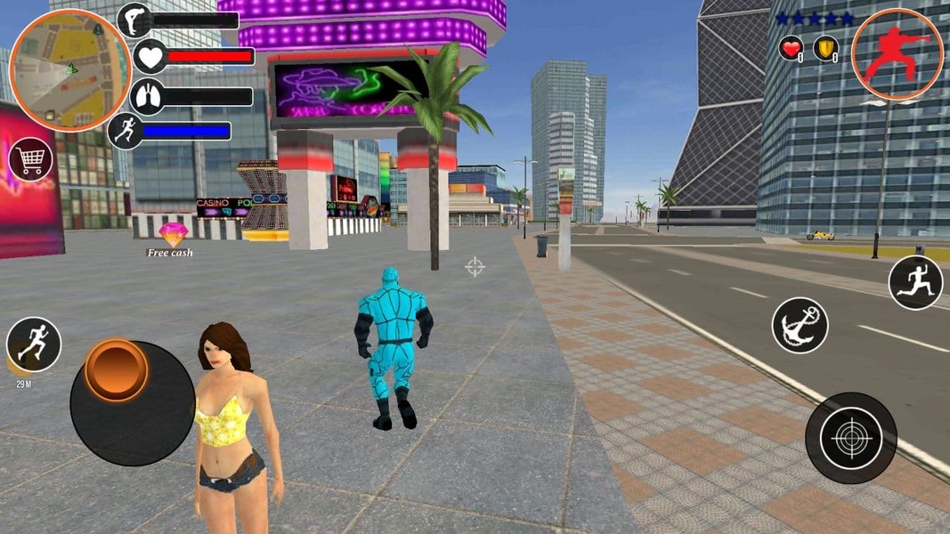 Miami Rope Hero screenshot 0