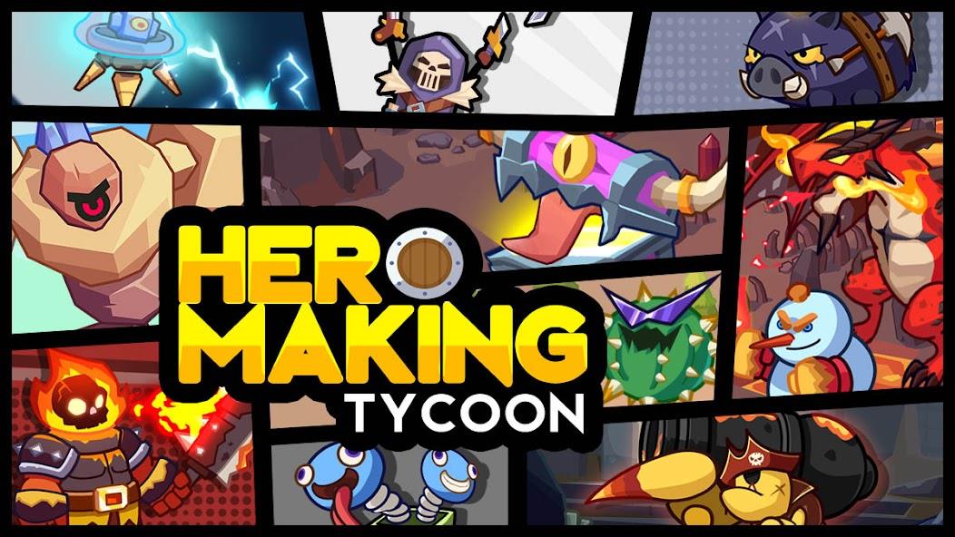 ภาพหน้าจอ Hero Making Tycoon Mod 0