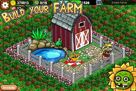 Zombie Farm экрана 2