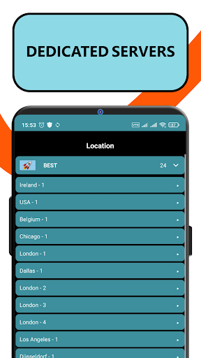 Shine VPN capture d’écran 2