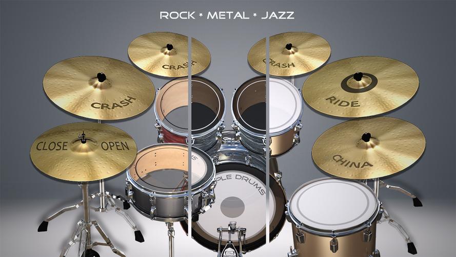 Simple Drums Basic - Drum Set 스크린샷 2