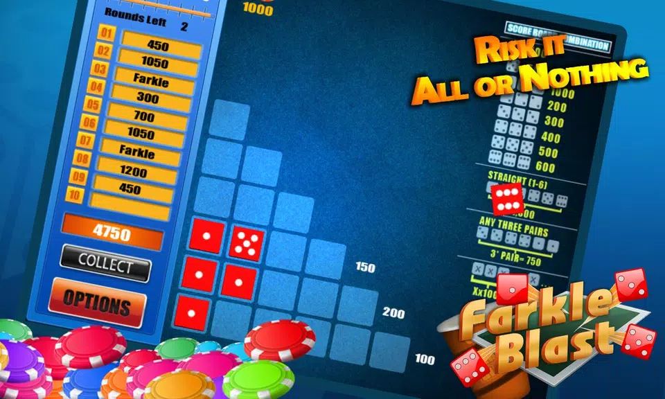 Screenshot Farkle Blast 1