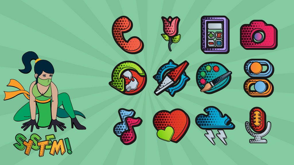 Comics Icon Pack Mod screenshot 0