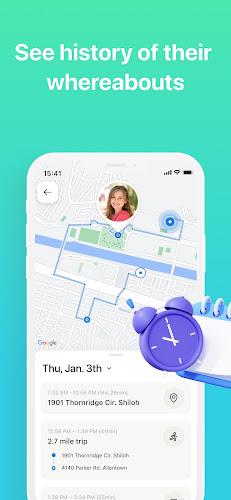 iSharing: GPS Location Tracker ảnh chụp màn hình 3