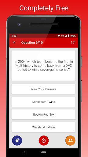 Fan Quiz for MLB экрана 2