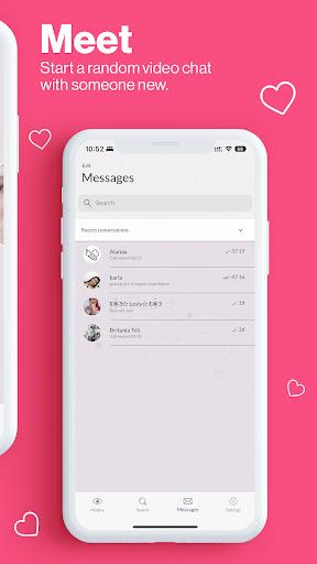 Flirtbees - Video Chat App屏幕截圖3