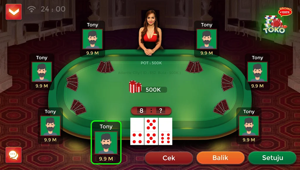 Domino Poker Club屏幕截圖2