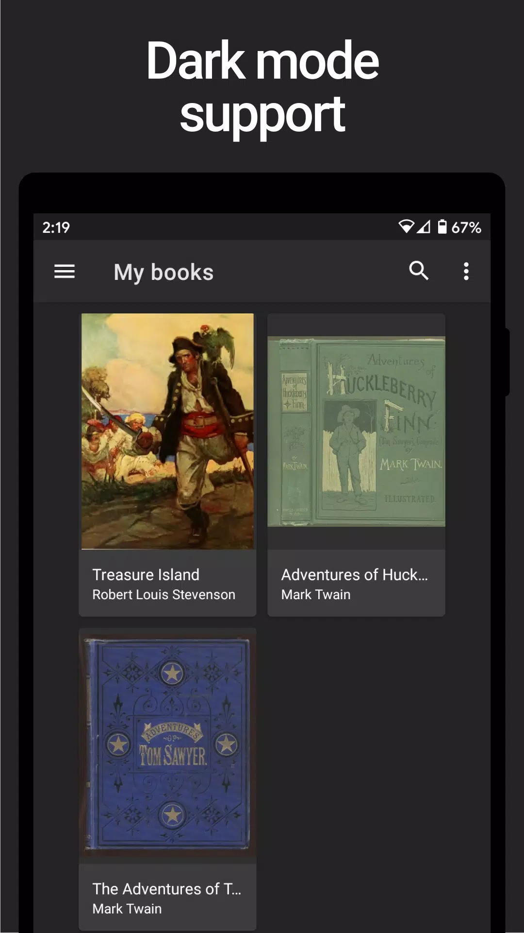 Lithium: EPUB-Lese-App Screenshot 3