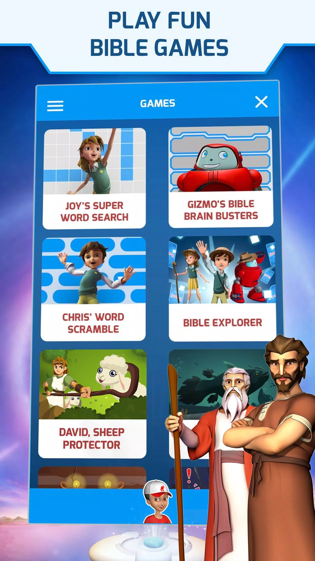 Superbook Kids Bible App屏幕截圖0