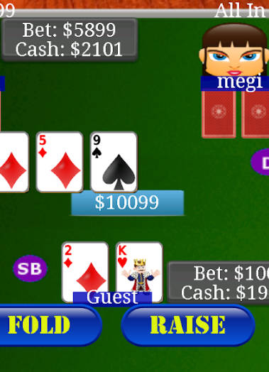 Texas Holdem Poker Bil屏幕截圖1