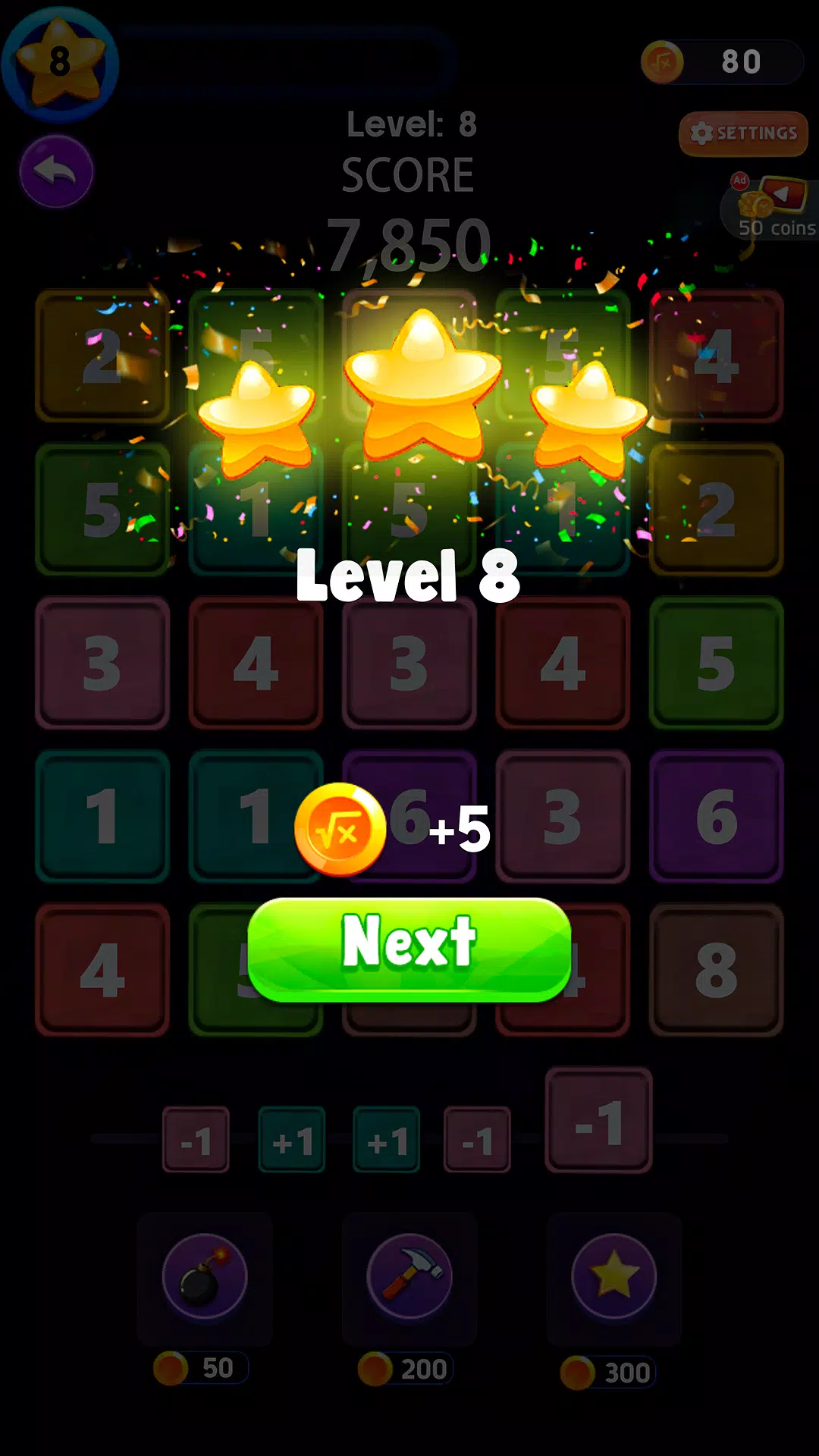 Screenshot Number Merge Puzzle Match 3