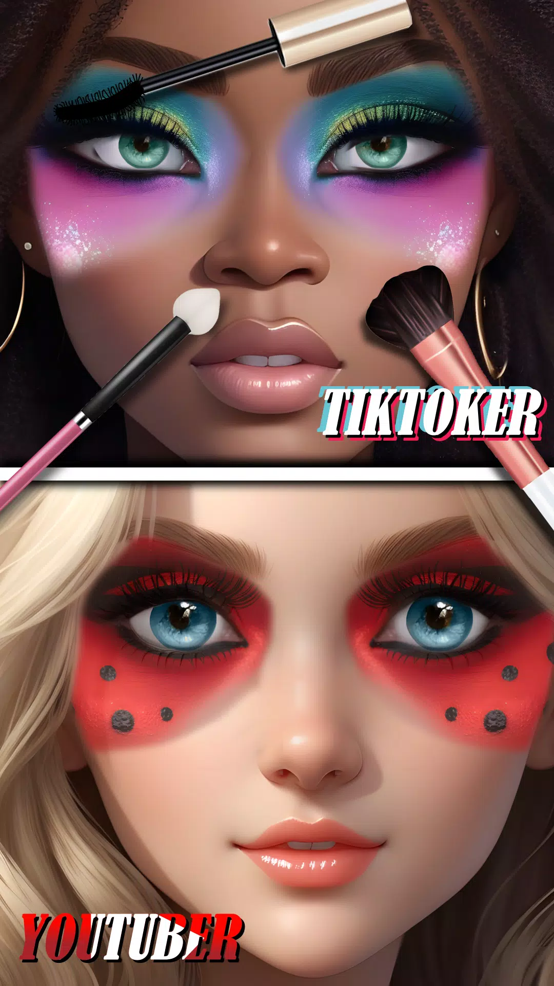 Makeup Games & ASMR Makeover Screenshot 1