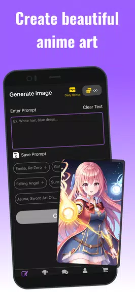 AI Image Generator - Anime Art zrzut ekranu 0