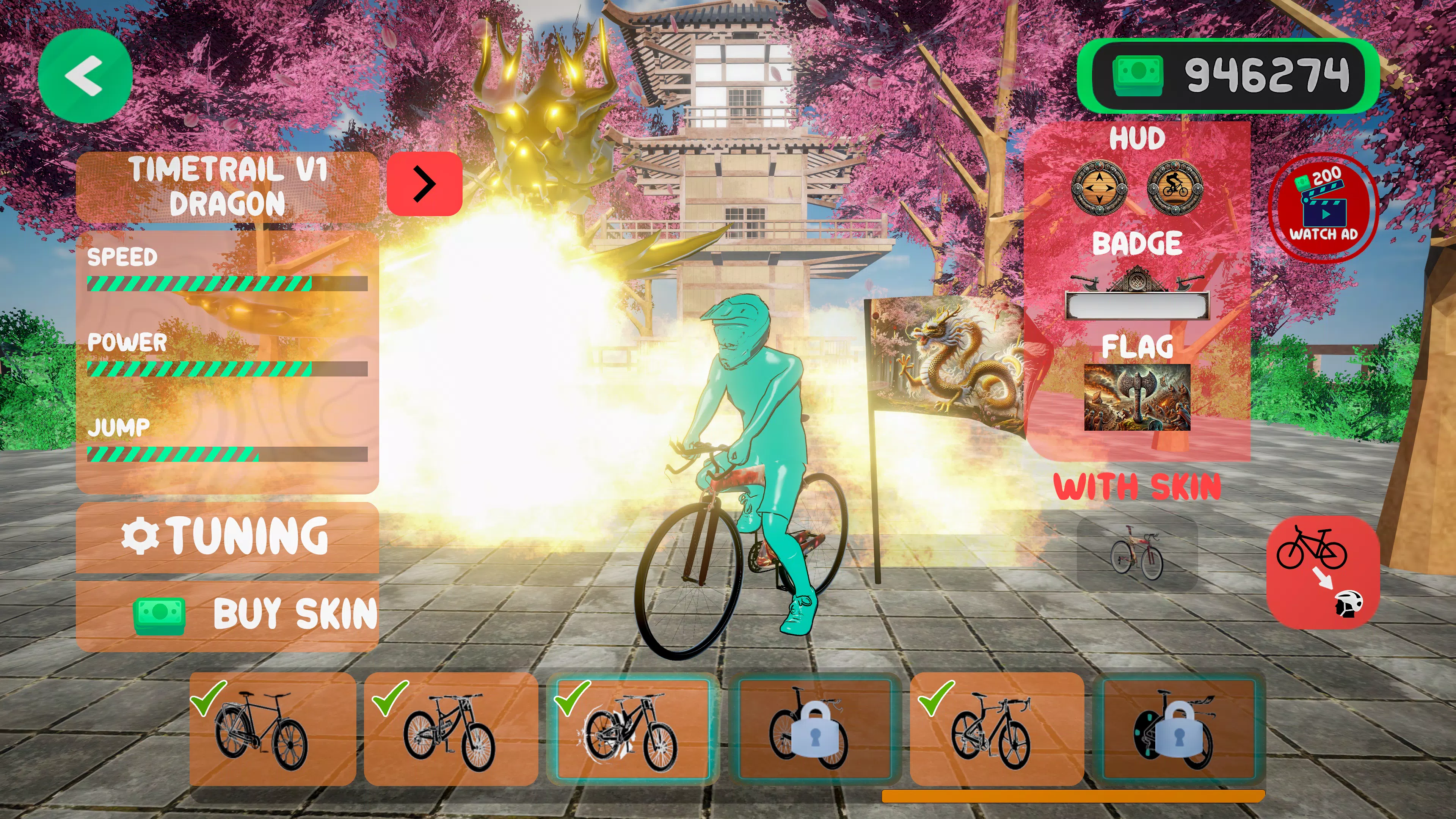 Bicycle Extreme Rider 3D capture d’écran 1