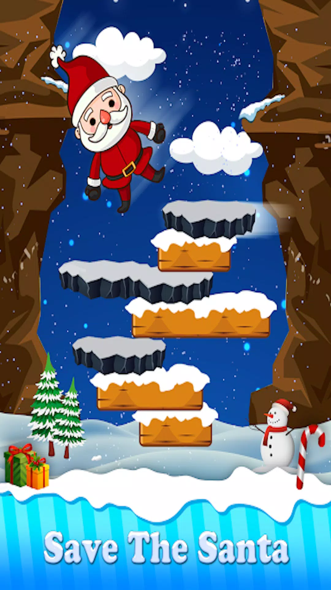 Christmas Game Santa Jump 2024 Ảnh chụp màn hình 0