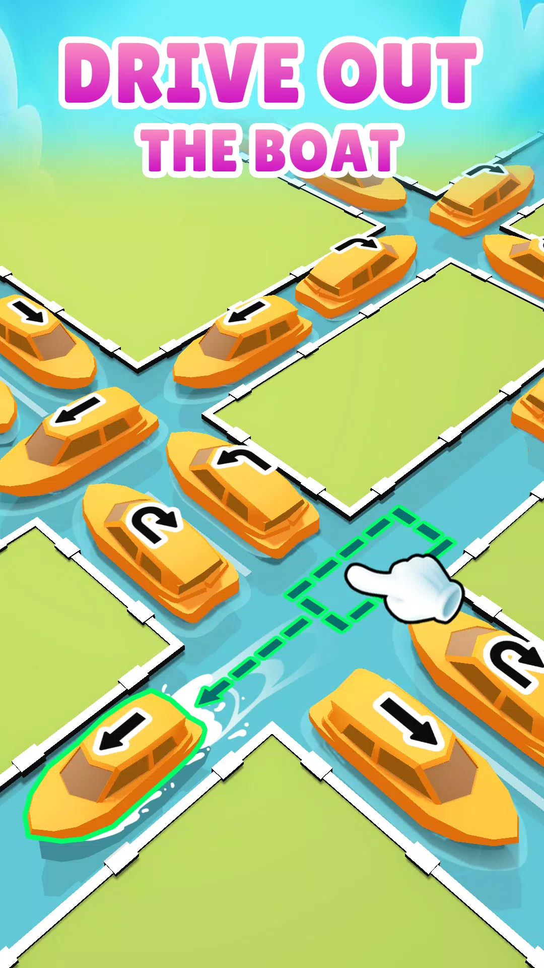 Canal Jam:Traffic Escape Tangkapan skrin 0