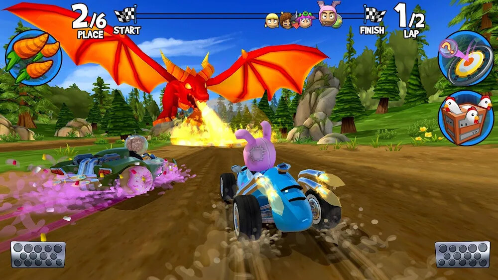 Screenshot Beach Buggy Racing 2 Mod 1