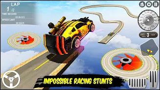 Impossible GT Racing Car Stunt captura de pantalla 0