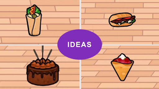 Screenshot Toca Boca Food Ideas 2