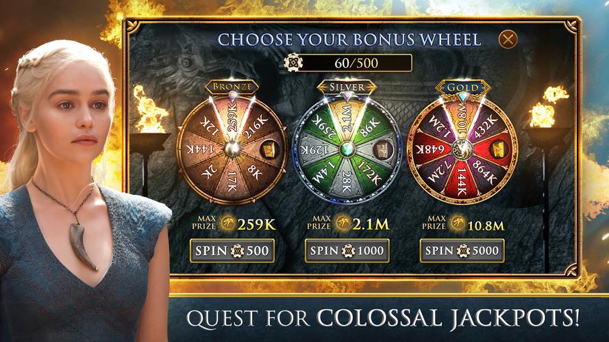 Game of Thrones Slots Casino экрана 0