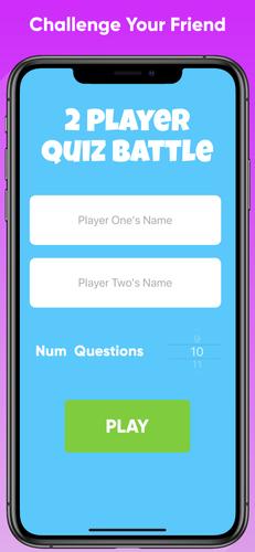 2 Player Quiz Ekran Görüntüsü 0