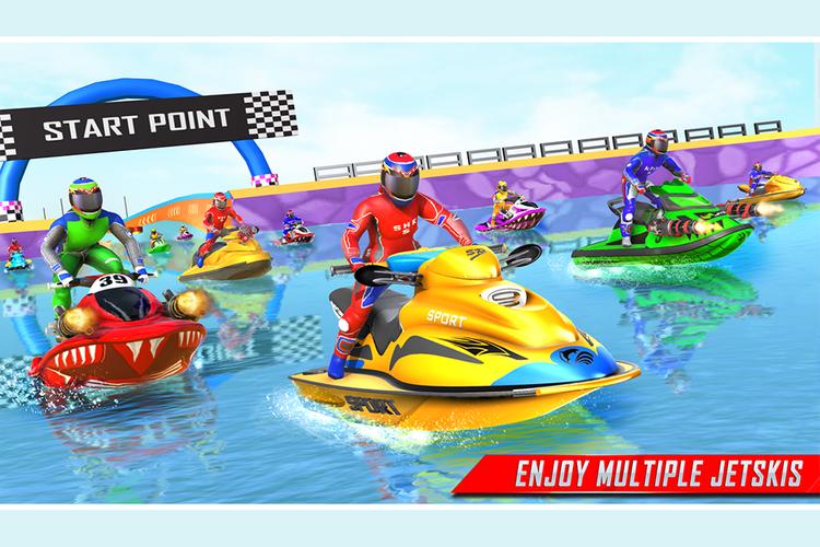 Jet Ski Racing Games 3D スクリーンショット 3