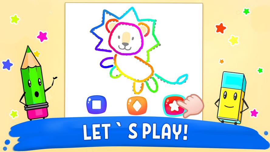 Coloring book Games for kids 2 Screenshot 3