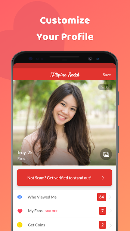 Filipino Social: Dating & Chat屏幕截圖1