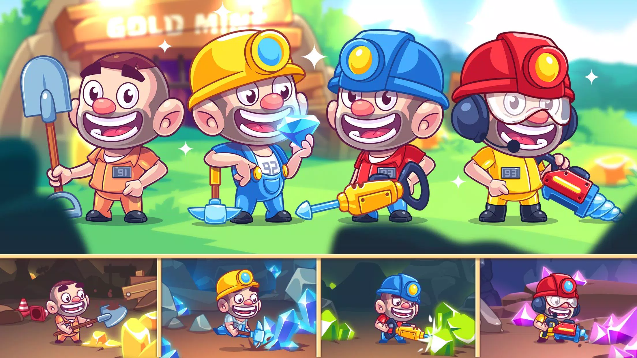 Idle Prisoner  Inc - Mine & Crafting Building屏幕截圖1