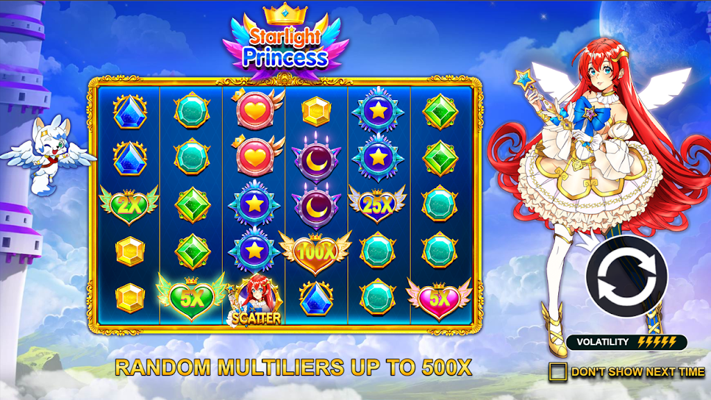 Starlight Princess Slot ကိုဖန်သားပြင်1