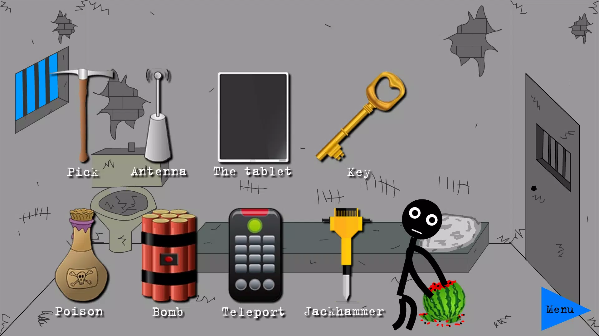 Stickman Jailbreak，Funny Escap屏幕截圖0