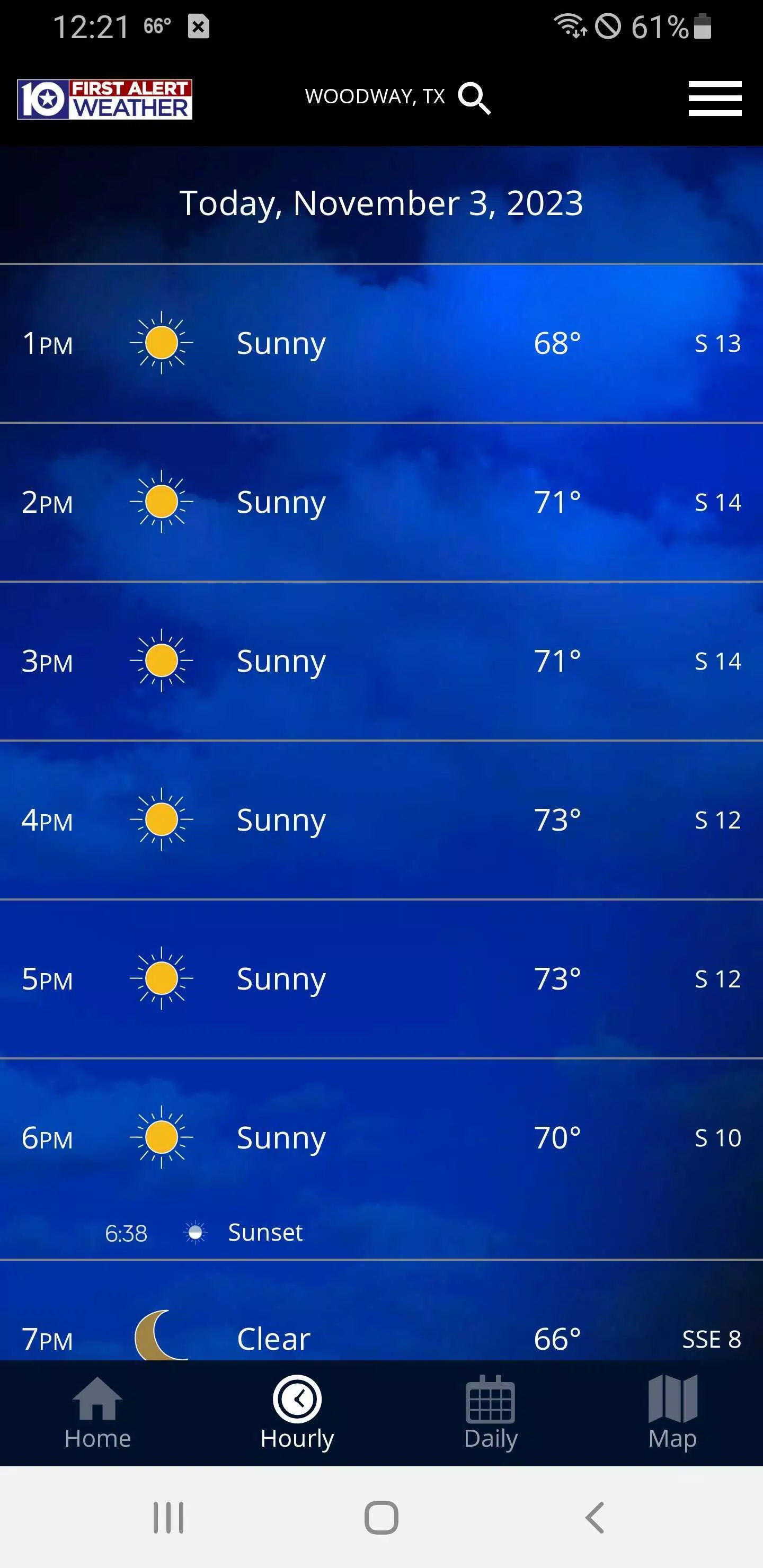 KWTX Weather captura de pantalla 1