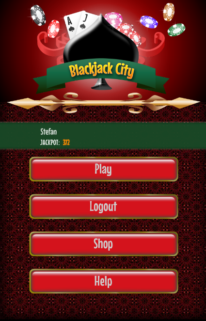 ♣ 21 Blackjack Cityスクリーンショット0