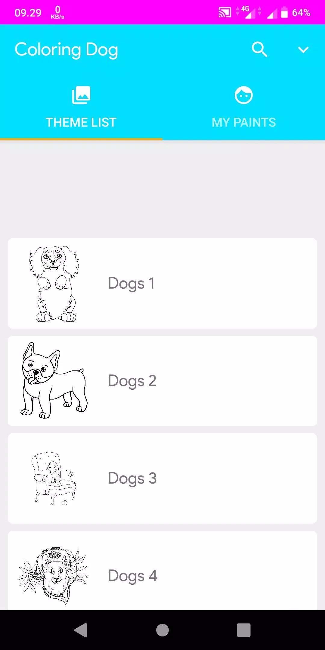 Coloring Dogs屏幕截圖0