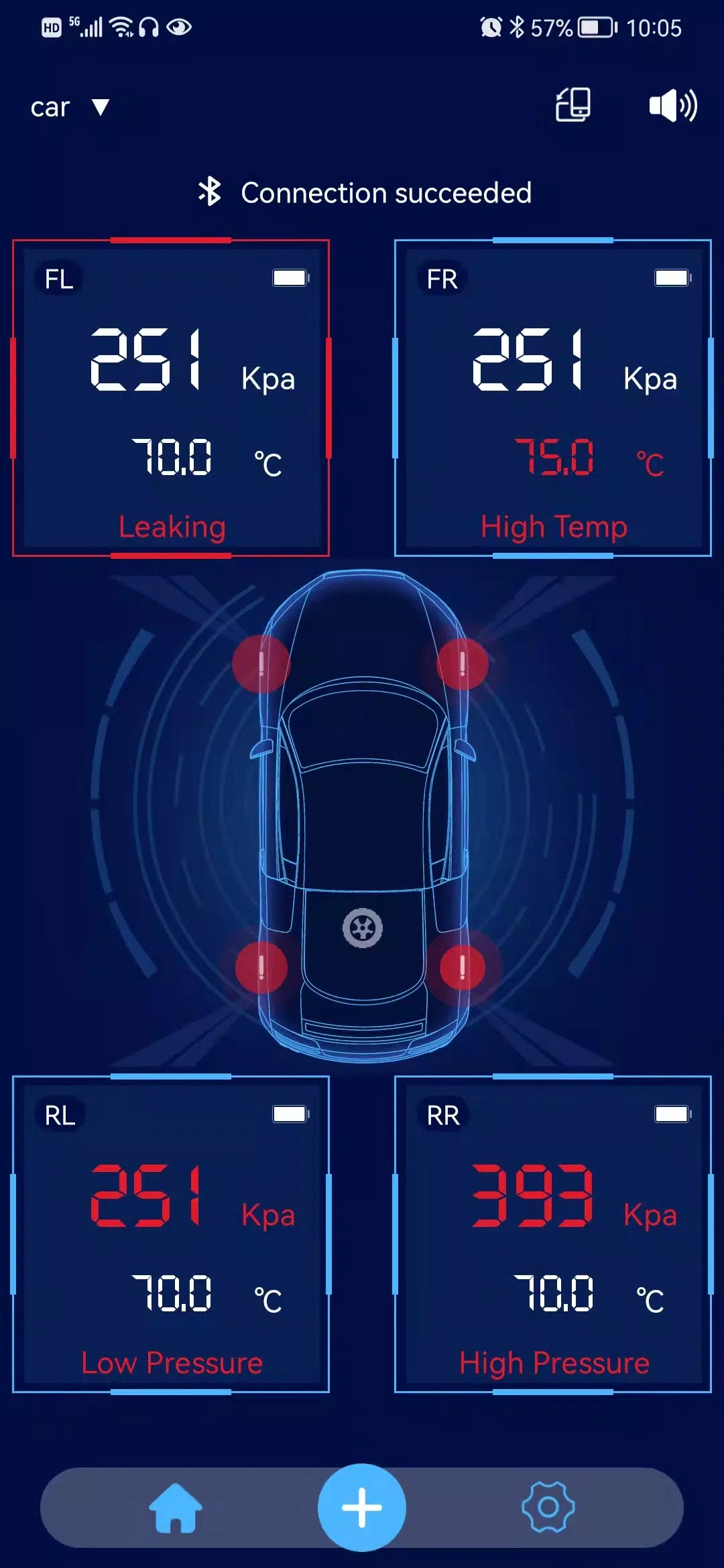 BL8 TPMS capture d’écran 3