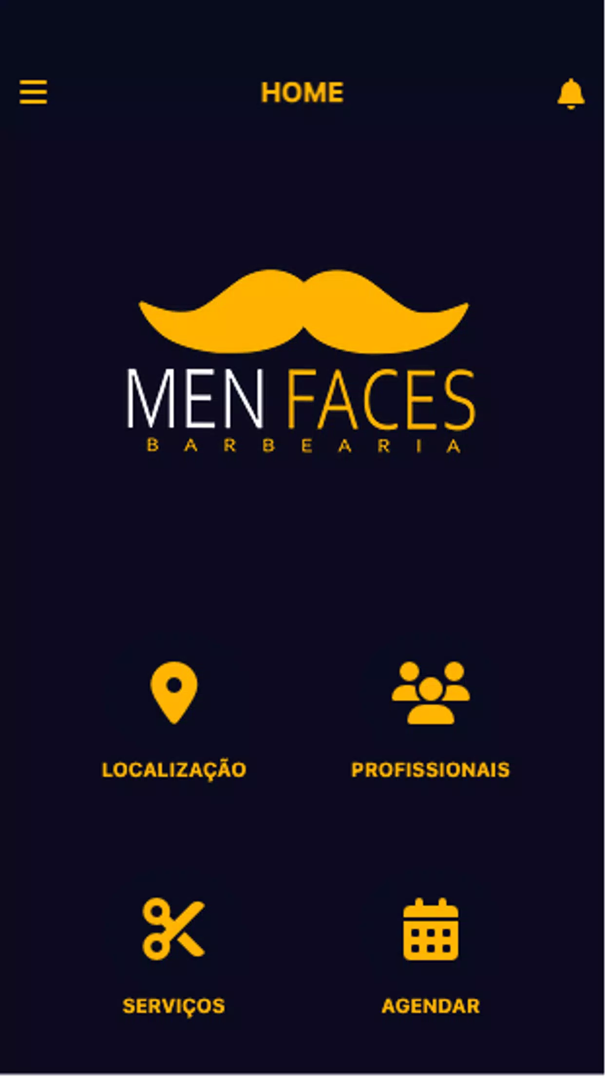 Men Faces Barbearia ảnh chụp màn hình 0